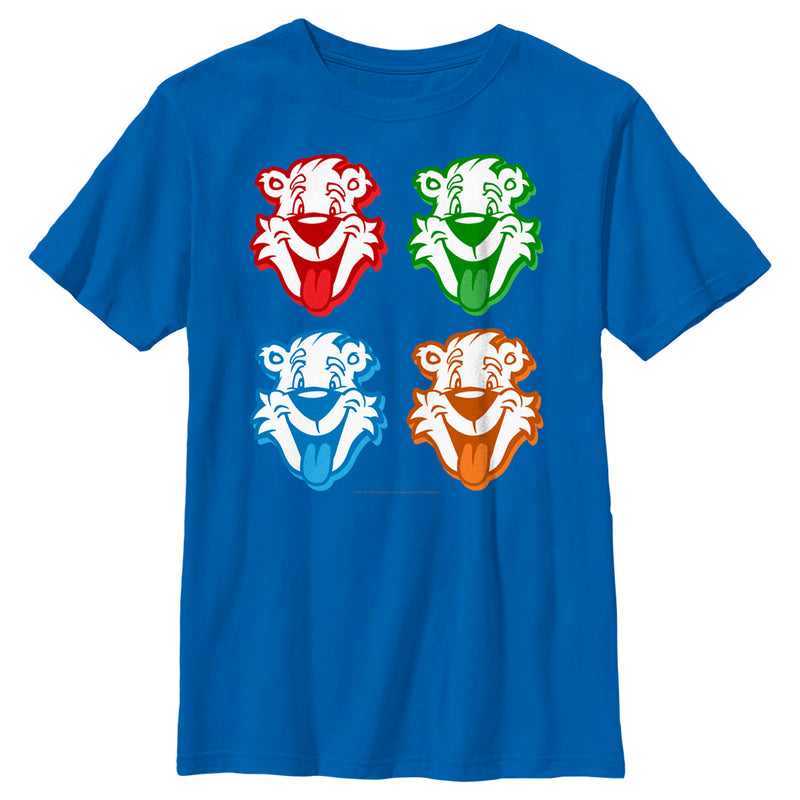 Boy's ICEE Bear Colorful Faces T-Shirt