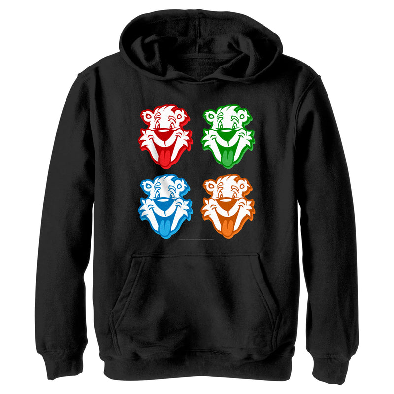 Boy's ICEE Bear Colorful Faces Pull Over Hoodie
