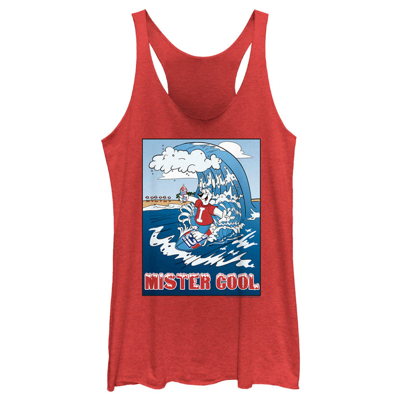 Women's ICEE Bear Mister Cool Racerback Tank Top