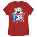 Women's ICEE Peekaboo Bear Logo T-Shirt