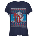 Junior's ICEE Bear Ugly Sweater T-Shirt