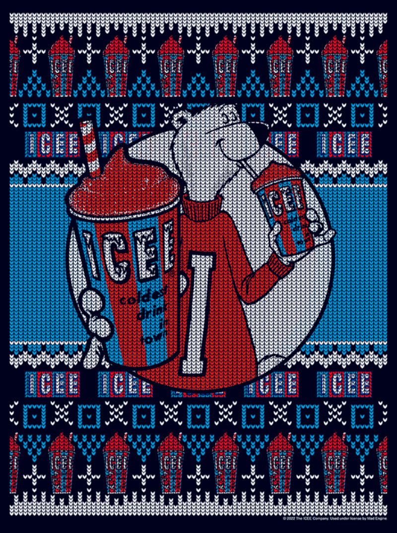 Junior's ICEE Bear Ugly Sweater T-Shirt