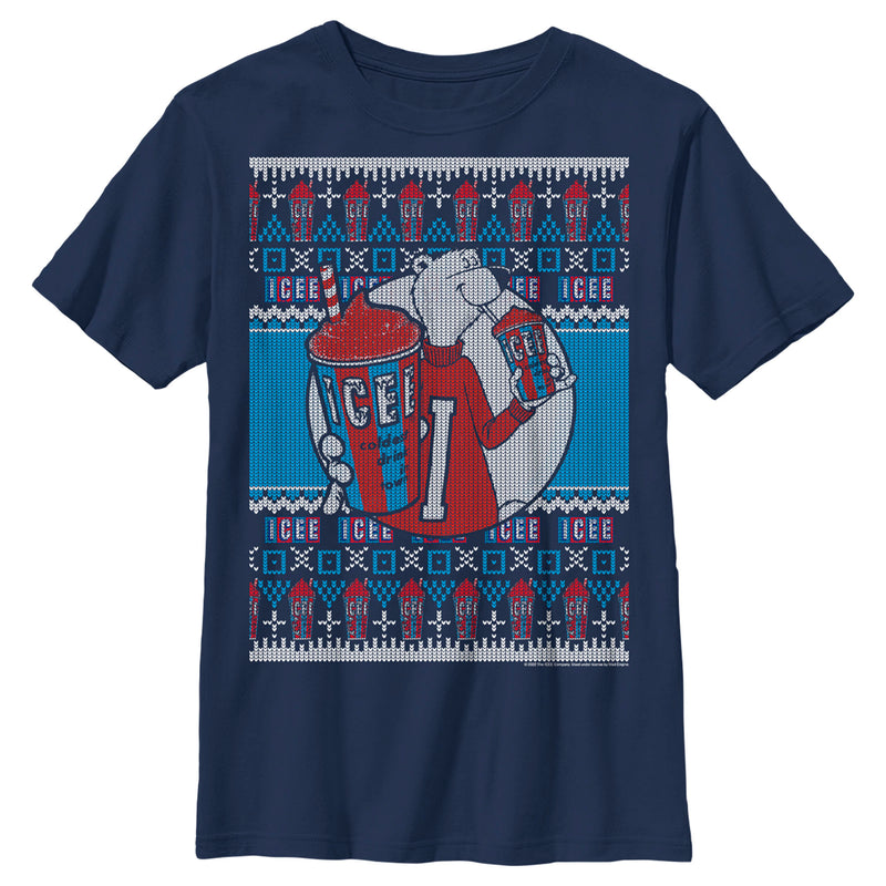 Boy's ICEE Bear Ugly Sweater T-Shirt