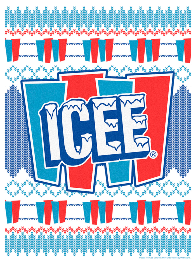 Junior's ICEE Retro Ugly Sweater T-Shirt