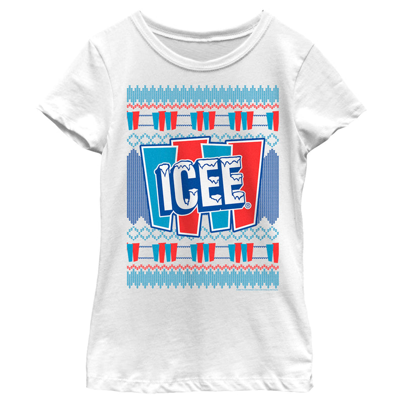 Girl's ICEE Retro Ugly Sweater T-Shirt