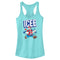 Junior's ICEE Bear Happy Hiking Racerback Tank Top