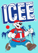 Junior's ICEE Bear Happy Hiking Racerback Tank Top