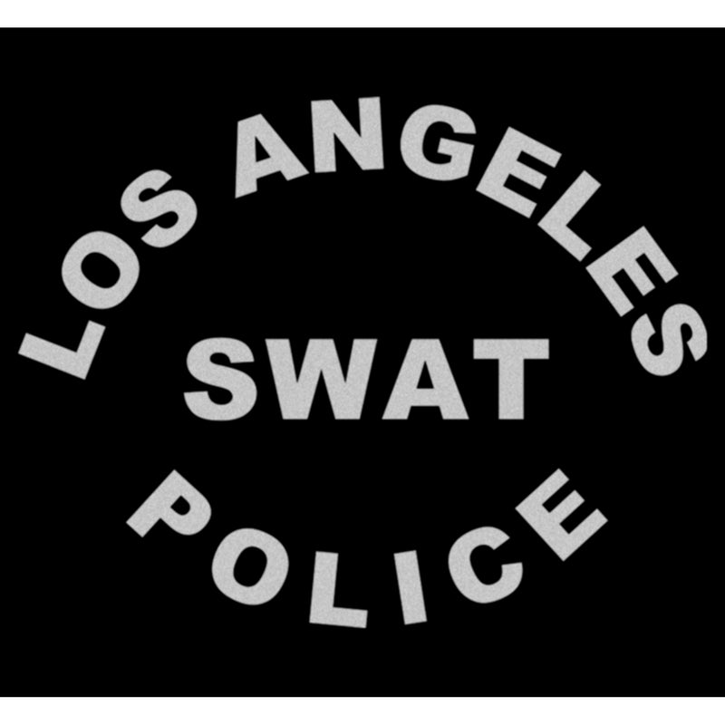 Junior's LAPD Los Angeles SWAT Police in Silver T-Shirt