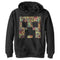 Boy's Minecraft Creeper Collage Pull Over Hoodie
