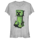 Junior's Minecraft Graffiti Creeper T-Shirt