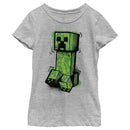 Girl's Minecraft Graffiti Creeper T-Shirt