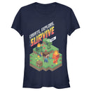 Junior's Minecraft Steve Create Explore Survive T-Shirt