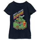 Girl's Minecraft Steve Create Explore Survive T-Shirt