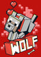 Junior's Minecraft Wolf T-Shirt