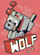 Boy's Minecraft Wolf Performance Tee
