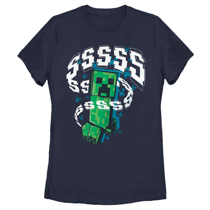 Women's Minecraft SSSS Creeper T-Shirt