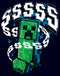 Junior's Minecraft SSSS Creeper T-Shirt