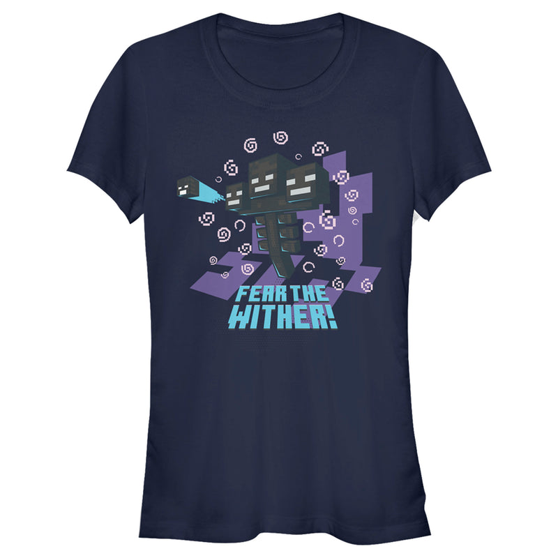 Junior's Minecraft Fear the Wither T-Shirt