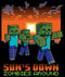 Men's Minecraft Sun's Down Zombies Around T-Shirt