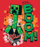 Men's Minecraft Creeper Boom T-Shirt