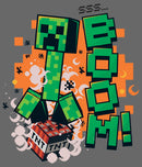 Junior's Minecraft Creeper Boom T-Shirt