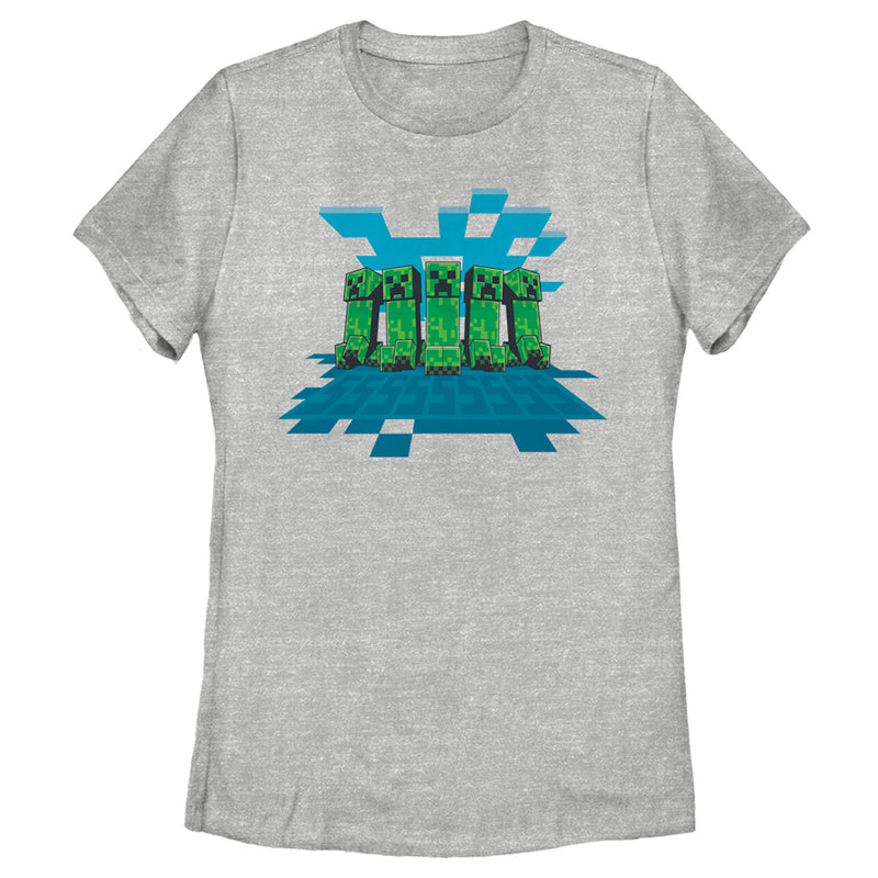 Women's Minecraft Creeper Mob T-Shirt