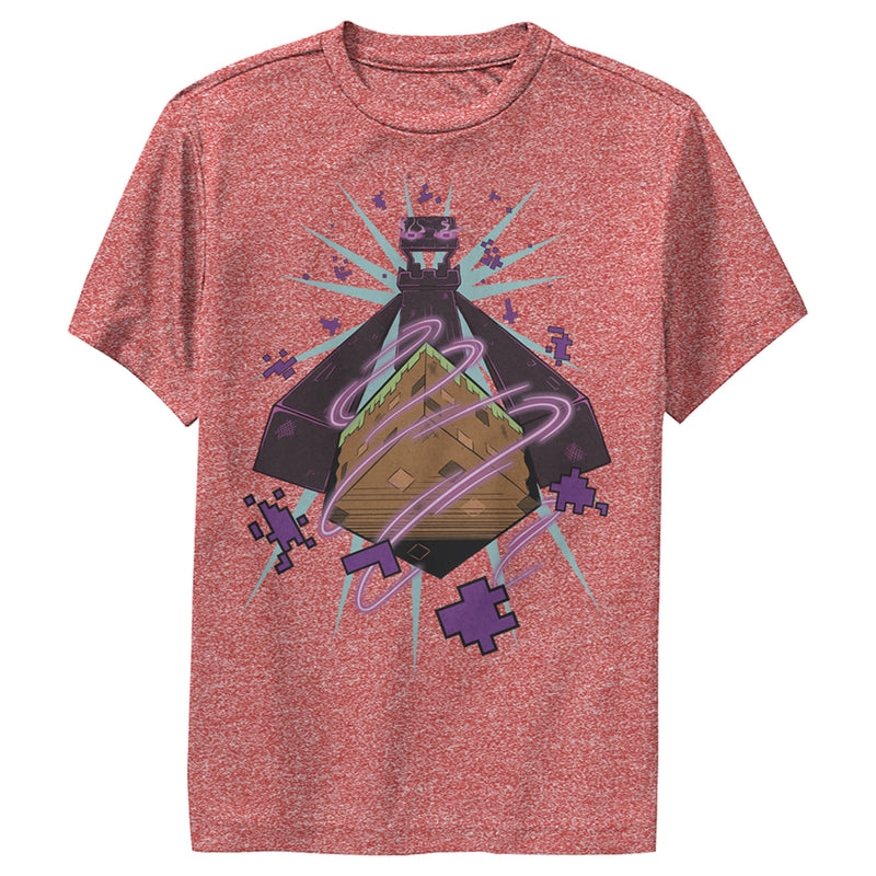 Boy's Minecraft Enderman Performance Tee