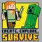 Boy's Minecraft Create Explore Survive T-Shirt