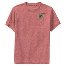 Boy's Minecraft Faux Pocket Creeper Performance Tee