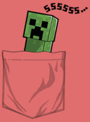 Boy's Minecraft Faux Pocket Creeper Performance Tee