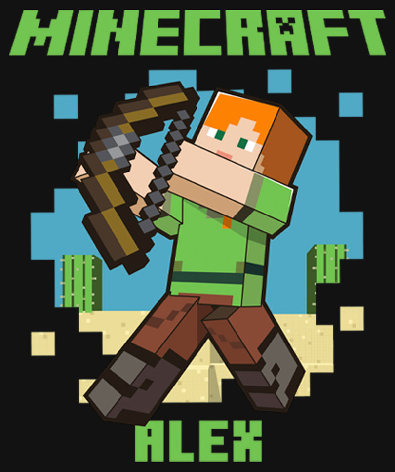 Girl's Minecraft Alex T-Shirt