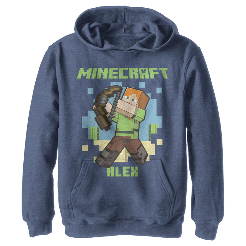 Boy's Minecraft Alex Pull Over Hoodie