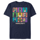 Men's Minecraft Character Boxes T-Shirt