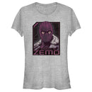 Junior's Marvel The Falcon and the Winter Soldier Baron Zemo Badge T-Shirt