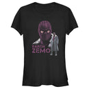 Junior's Marvel The Falcon and the Winter Soldier Mask of Baron Zemo T-Shirt