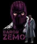 Boy's Marvel The Falcon and the Winter Soldier Mask of Baron Zemo T-Shirt