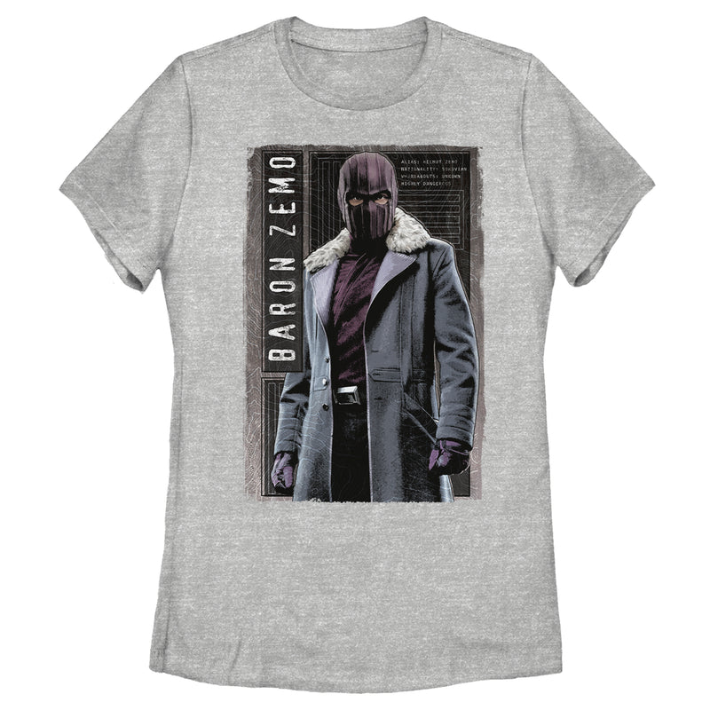 Women's Marvel The Falcon and the Winter Soldier Baron Zemo is Ready T-Shirt
