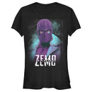 Junior's Marvel The Falcon and the Winter Soldier Baron Zemo Mask T-Shirt