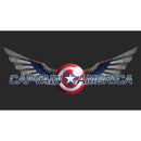 Women's Marvel The Falcon and the Winter Soldier Captain America Shield with Wings T-Shirt