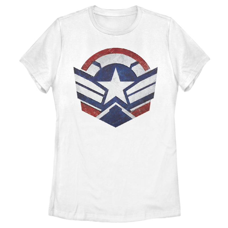 Women's Marvel The Falcon and the Winter Soldier Captain America New Shield T-Shirt