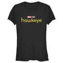 Junior's Marvel Hawkeye Logo T-Shirt