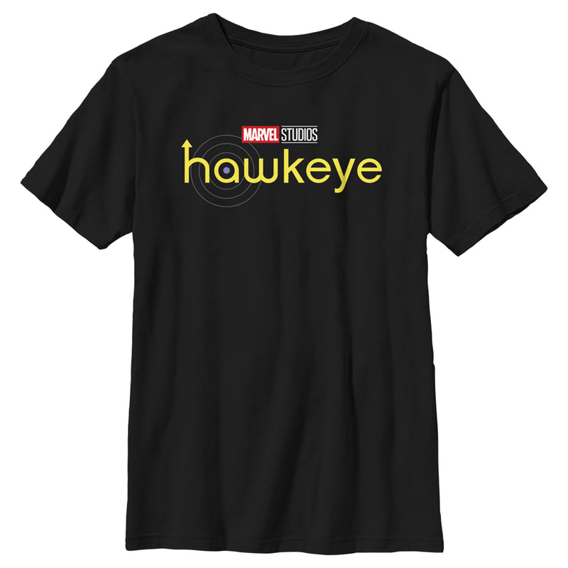 Boy's Marvel Hawkeye Logo T-Shirt