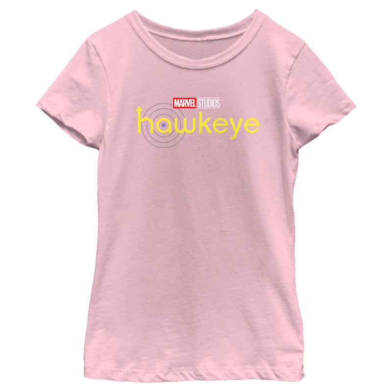 Girl's Marvel Hawkeye Logo T-Shirt