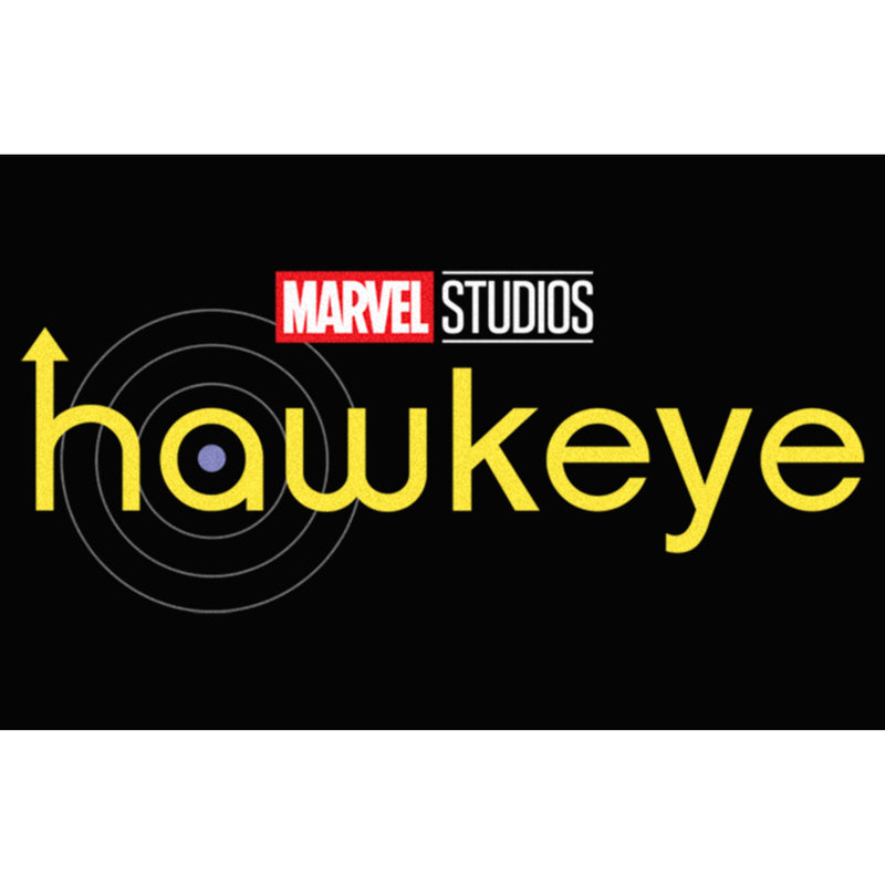 Junior's Marvel Hawkeye Logo Racerback Tank Top