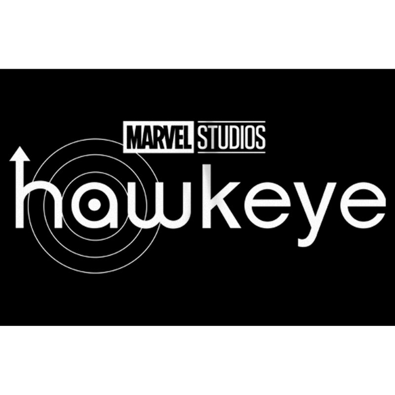 Boy's Marvel Hawkeye Black Logo Pull Over Hoodie