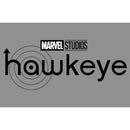 Women's Marvel Hawkeye Black and White Logo Racerback Tank Top