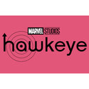 Women's Marvel Hawkeye Black and White Logo Racerback Tank Top