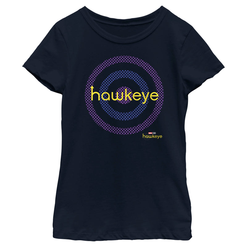 Girl's Marvel Hawkeye Target Acquired T-Shirt