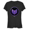 Junior's Marvel Hawkeye Purple Arrow Icon T-Shirt