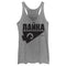 Women's Marvel Hawkeye Russian Hawkeye Logo Racerback Tank Top